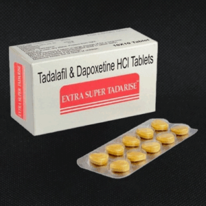 Extra Super Tadarise (Tadalafil 40mg + Dapoxetine 60mg)