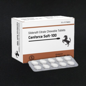 Cenforce Soft Sildenafil 100mg Rágótabletta